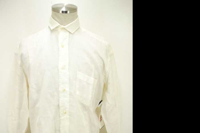 individualized shirts (インディヴィジュアライズドシャツ) アメリカ製 リネンボタンシャツ メンズ トップス