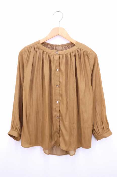 le.coeur blanc（ルクールブラン） 19AW ビンテージサテンブラウス レディース トップス