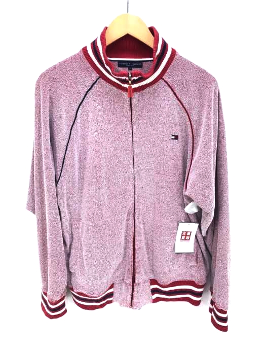 TOMMY HILFIGER（トミーヒルフィガー） パイル地トラックジャケット メンズ アウター