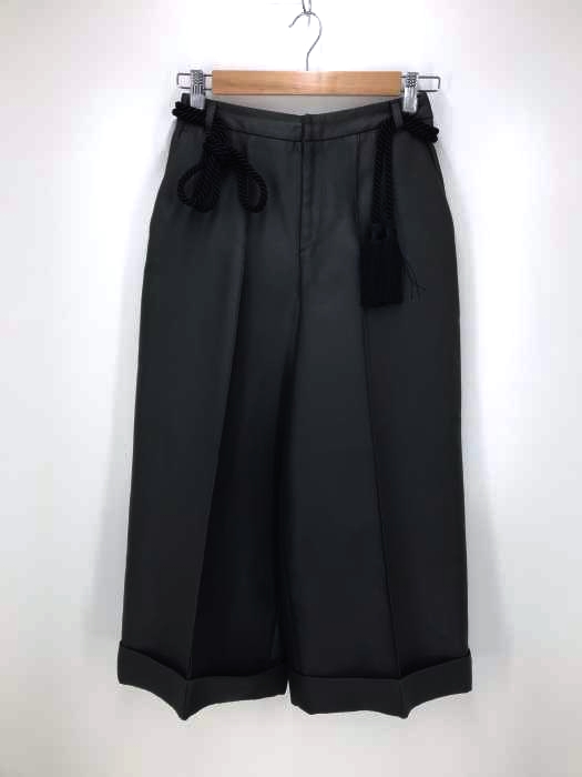 ELENDEEK（エレンディーク） センタープレスロープベルトパンツ レディース パンツ