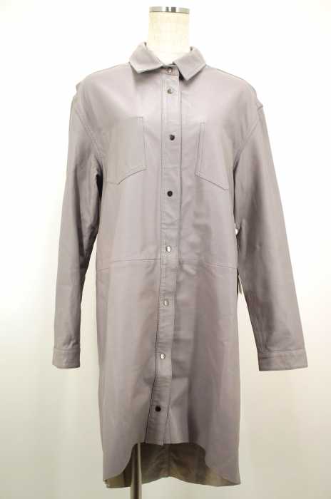 TOPSHOP （トップショップ） シープレザーロングジャケット　コート レディース アウター