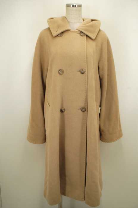 MAX MARA （マックスマーラ） フードデットカシミヤ混ロングコート レディース アウター