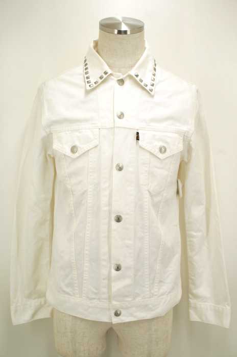 Levi's リーバイス 70505 gジャン ホワイト ジャケット 90s 70505-1051 ホワイト リーバイス デニムジャケット 90s 復刻 38