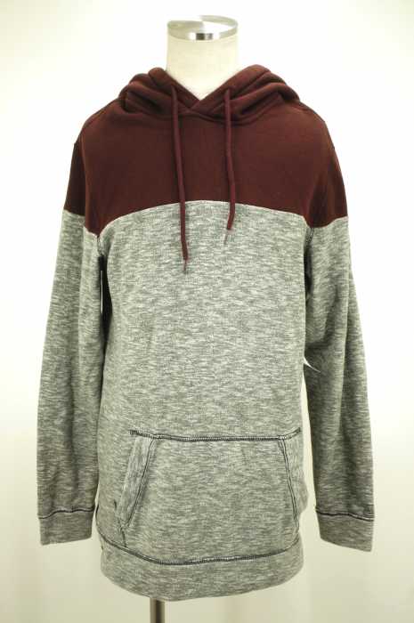 Hollister (ホリスター) バイカラープルオーバーパーカー メンズ トップス