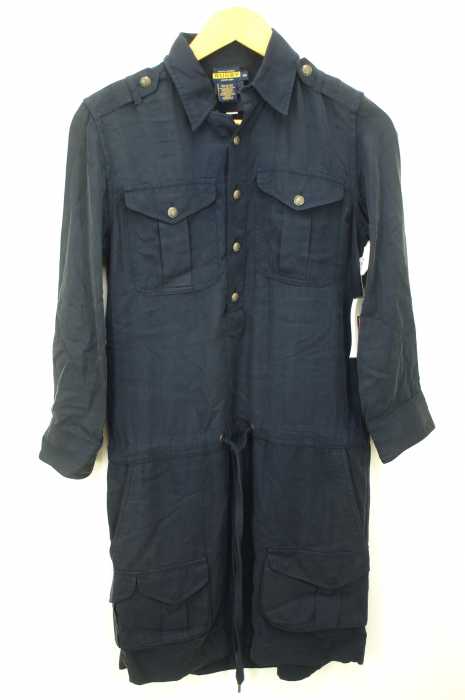 Rugby Ralph Lauren(ラグビーラルフローレン) エポレット付きプルオーバーシャツOP レディース ワンピース