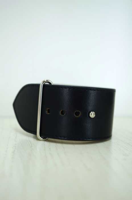 BEAUTY & YOUTH UNITED ARROWS (ビューティーアンドユースユナイテッドアローズ) ベルトモチーフ レザーバングル メンズ アクセサリー
