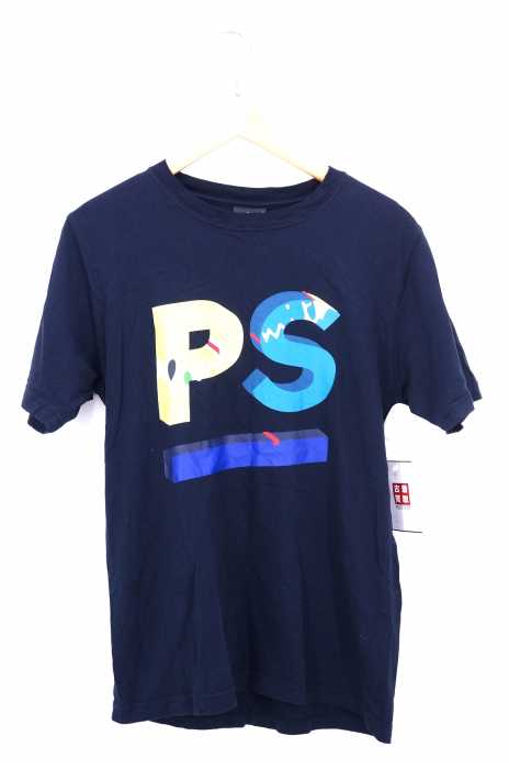 PS Paul Smith （ピーエスポールスミス） 19SS アートロゴプリント コットンクルーネックTee メンズ トップス