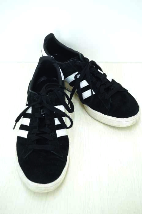 adidas Originals（アディダスオリジナルス） ブラック ヌバック Campus スニーカー メンズ シューズ