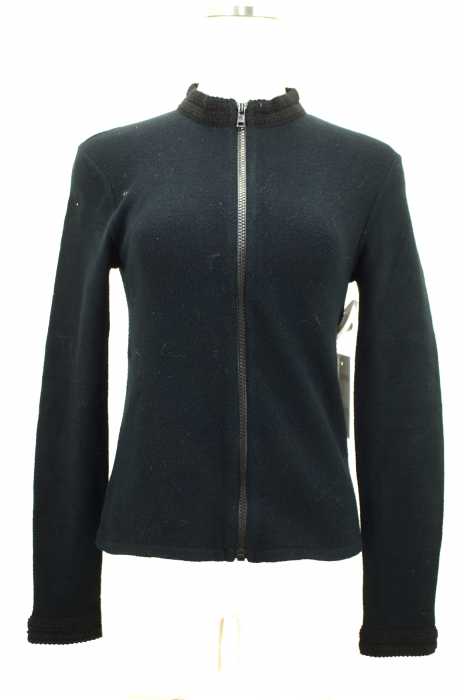 BARNEYS NEWYORK （バーニーズニューヨーク） 切替ニットジップジャケット レディース アウター