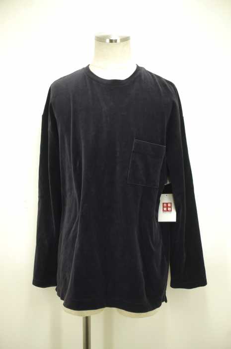 BEAUTY & YOUTH UNITED ARROWS （ビューティーアンドユースユナイテッドアローズ） ベロア ワイドフォルム カットソー メンズ トップス