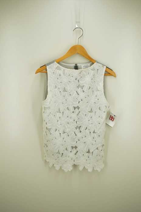 UNITED ARROWS green label relaxing (ユナイテッドアローズグリーンレーベルリラクシング) GC LACEミニウラケ NS プルオーバー カットソー レディース トップス