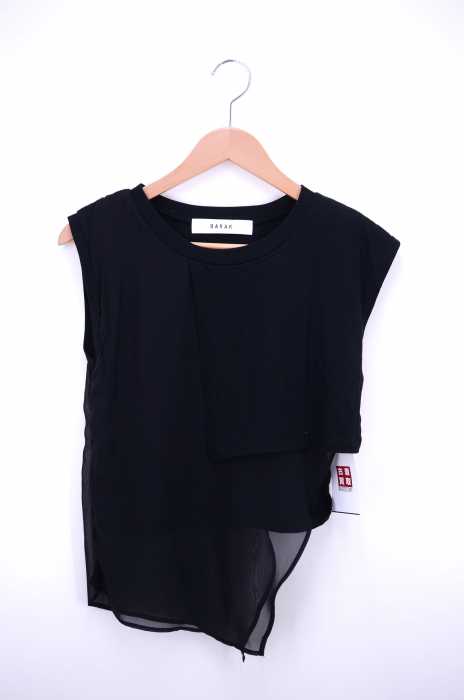 Barak （バラク） シフォンアシメタンク レディース トップス