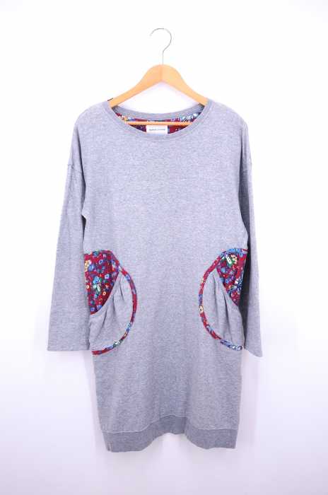 TSUMORI CHISATO （ツモリチサト） フラワーアイズ裏毛 ワンピース レディース ワンピース