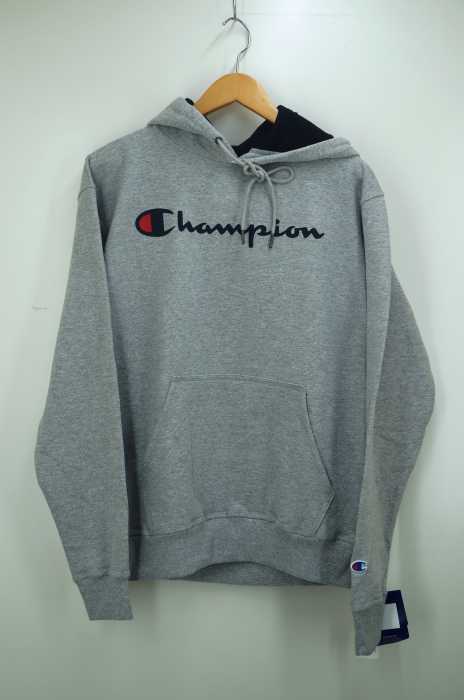 Champion （チャンピオン） ロゴプリントプルオーバーパーカー メンズ トップス