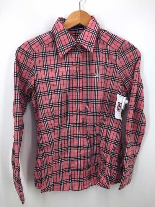 BURBERRY BLUE LABEL（バーバリーブルーレーベル） チェック柄ボタンシャツ レディース トップス