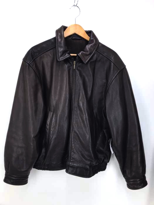 USED古着（ユーズドフルギ） スイングトップカウレザージャケット メンズ アウター