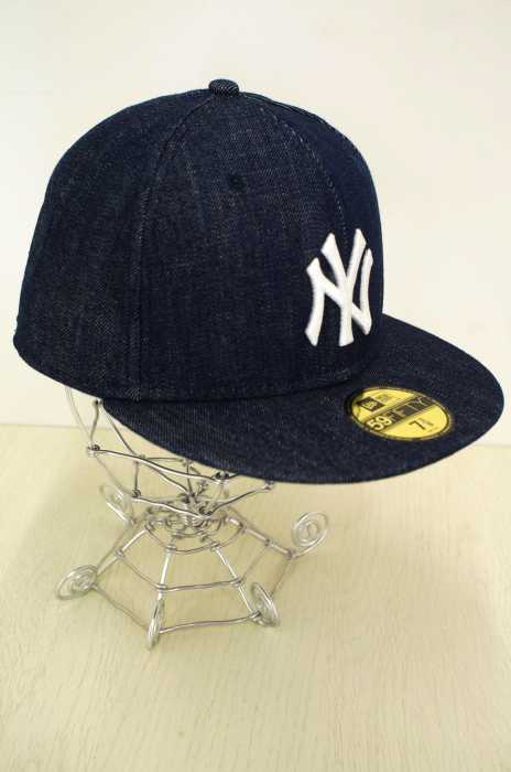 NEW ERA （ニューエラ） NY刺繍入りデニムベースボールキャップ メンズ 帽子