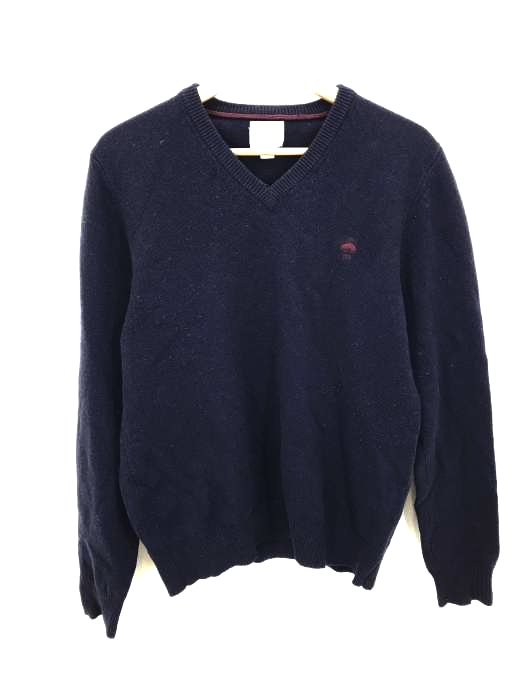 BROOKS BROTHERS（ブルックスブラザーズ） Vネックワンポイントロゴニット メンズ トップス