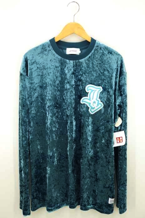 JOYRICH（ジョイリッチ） ベロアデザインバッチロゴプルオーバー メンズ トップス