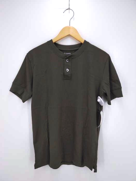nano universe（ナノユニバース） ヘンリーネックTシャツ メンズ トップス