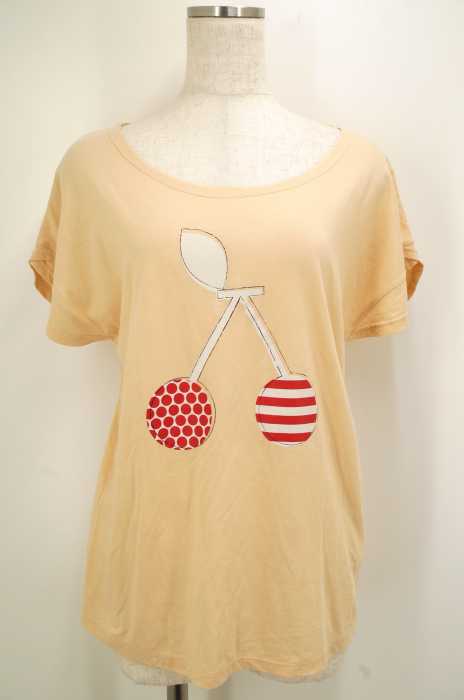 peu pres daily （プープレデイリー） チェリープリントTシャツ レディース トップス