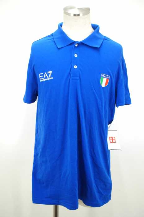 EA7 ARMANI  （アルマーニ） ITALIA プリントポロシャツ メンズ トップス