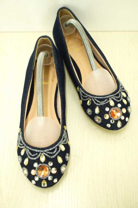 Randa ランダ ビジューパンプス スリッポン レディース シューズ ブランド古着買取販売バズストア