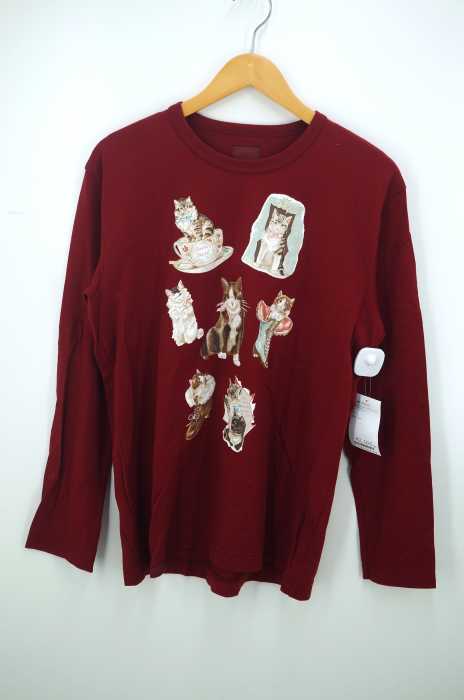 KARL HERMUT（カールヘルム） ネコプリントカットソー メンズ トップス