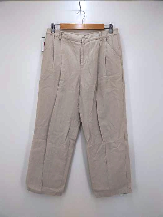 evam eva（エヴァムエヴァ） tuck wide pants レディース パンツ