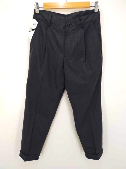 BEAMS＋（ビームスプラス） コンバットウール 1プリーツ トラウザーズ メンズ パンツ