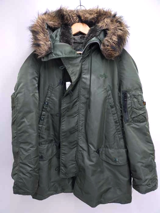 ALPHA INDUSTRIES（アルファインダストリーズ） N-3B EXTREME COLD WEATHER メンズ アウター