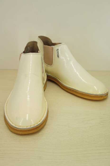 Clarks（クラークス） desert chelsea サイドゴアエナメルブーツ メンズ シューズ