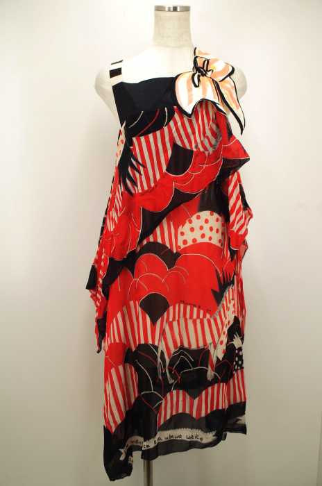 TSUMORI CHISATO (ツモリチサト) 総柄マキシワンピース レディース ワンピース