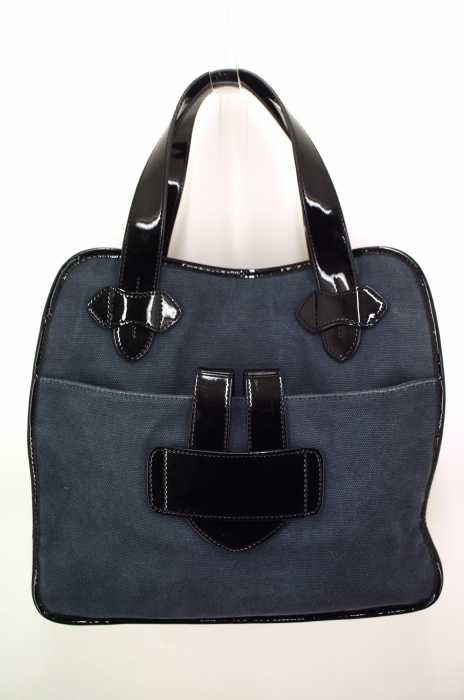 TILA MARCH PARIS (ティラマーチ) エナメル切替キャンバストートバッグ レディース バッグ