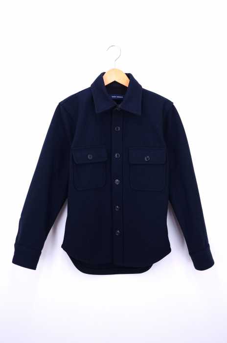 Urban Research アーバンリサーチ ダブルポケット ウールシャツジャケット メンズ アウター ブランド古着買取販売バズストア