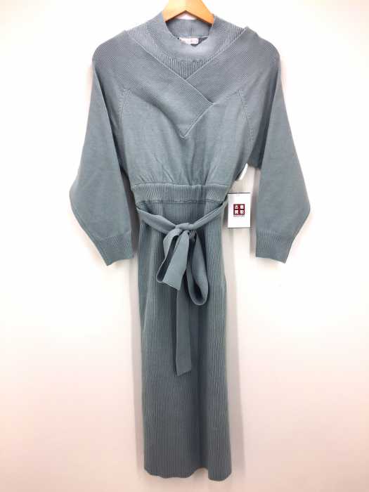 rienda（リエンダ） Layered style Knit OP レイヤード調ニットワンピース レディース ワンピース