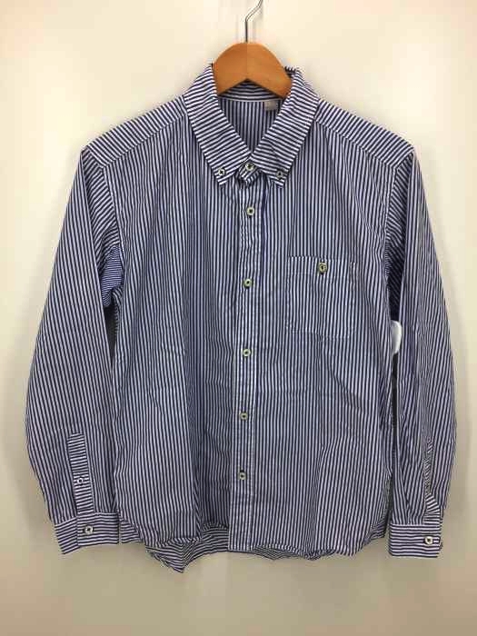 BARNS OUT FITTERS（バーンズ アウト フィッターズ） ストライプボタンダウンシャツ メンズ トップス