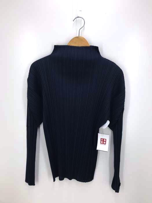 PLEATS PLEASE ISSEY MIYAKE（プリーツプリーズイッセイミヤケ） モックネックプリーツブラウス レディース トップス
