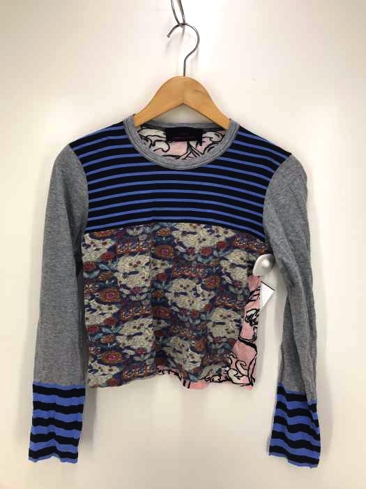 tricot COMME des GARCONS(トリココムデギャルソン) 切替ロング Tシャツ レディース トップス