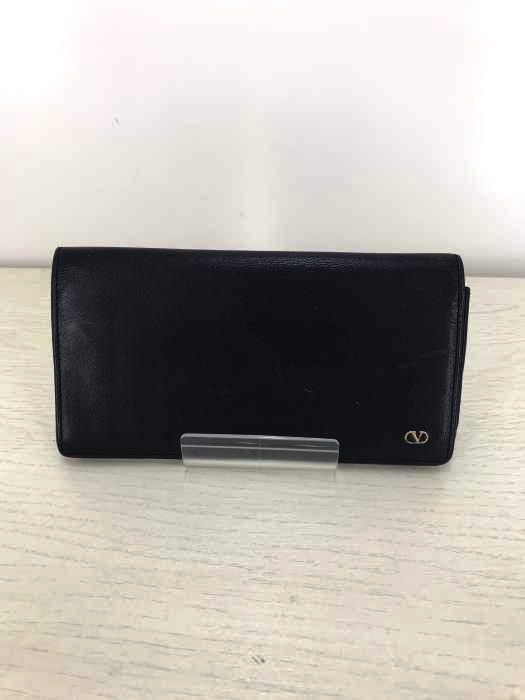 Valentino（ヴァレンティノ） ゴールドロゴスタッズ長財布 メンズ 財布・ケース