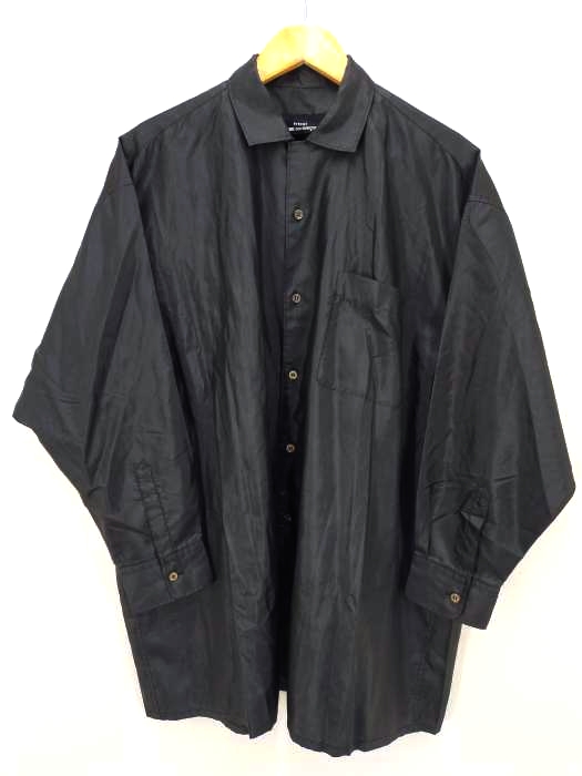 tricot COMME des GARCONS（トリココムデギャルソン） サテンオープンカラーシャツ レディース トップス