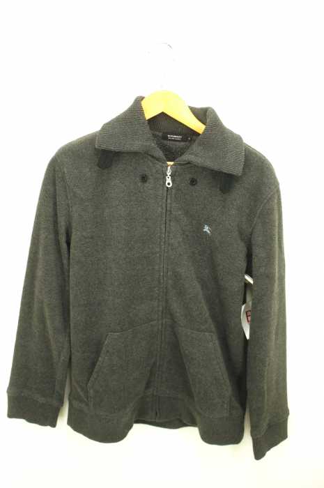 BURBERRY BLACK LABEL （バーバリーブラックレーベル） フリース 起毛 リブ メンズ アウター