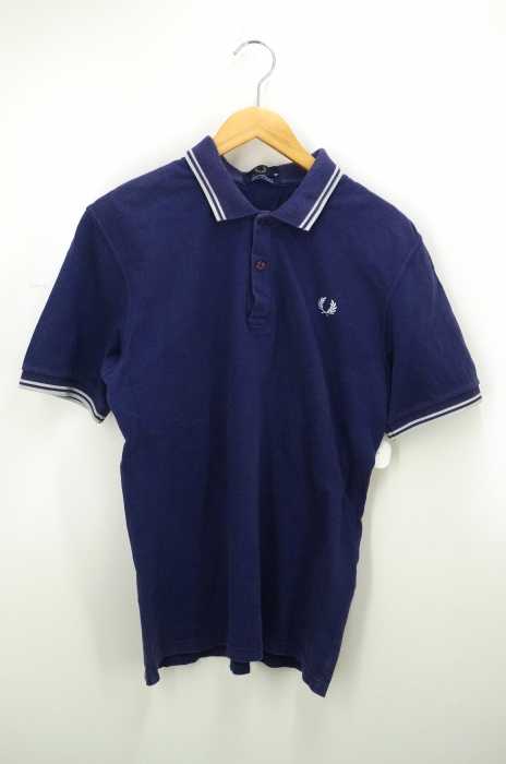 FRED PERRY （フレッドペリー） 胸ロゴ刺繍 スキッパーポロシャツ メンズ トップス