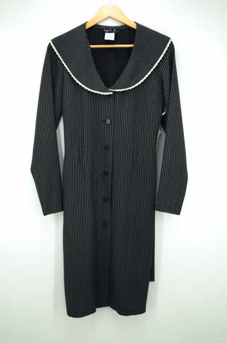 agnes b. （アニエスベー） ポリストライプロングシャツ レディース トップス