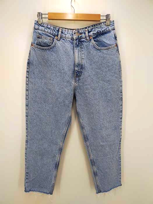 ZARA（ザラ） カットオフテーパードデニム レディース パンツ