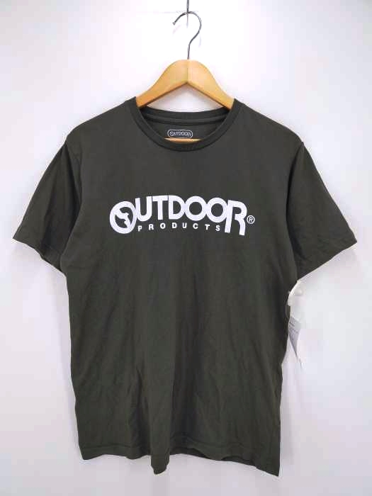 OUTDOOR（アウトドア） ロゴプリント クルーネックカットソー メンズ トップス