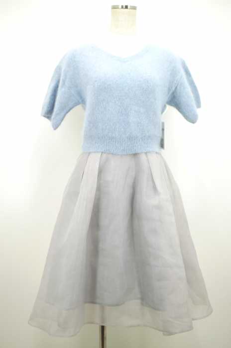 FRAY I.D （フレイアイディー） 14AW アンゴラミンクコンビワンピース レディース ワンピース