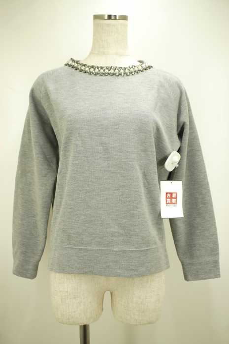 BEAUTY & YOUTH UNITED ARROWS (ビューティーアンドユースユナイテッドアローズ) ダブルビジューパールモチーフカットソー レディース トップス