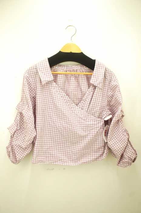 MURUA (ムルーア) カシュクールデコルテシャツ レディース トップス