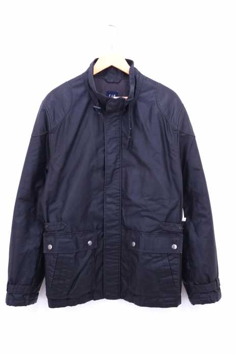 Gap （ギャップ） ヒールパッチ 比翼 バイカージャケット メンズ アウター